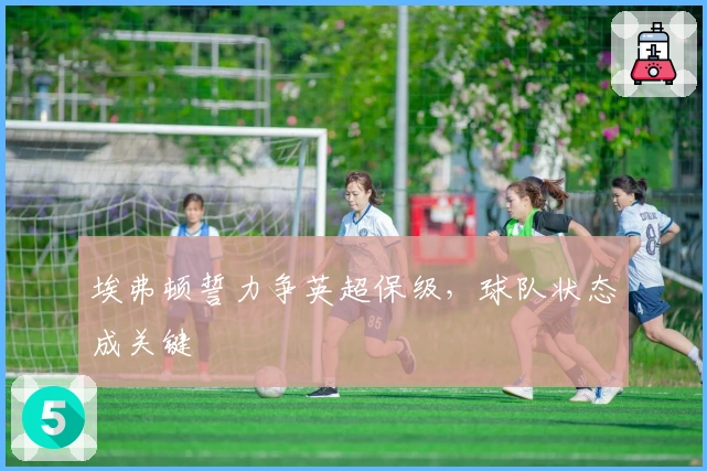 埃弗顿誓力争英超保级，球队状态成关键